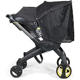 Orzbow Sunshade Extension Doona Accessories, Car Seat Stroller Sun Shade Cover for Summer 360 Protection, Removable Doona Stroller Sun Cover, Breathable & Stable, Easy to Install