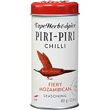 Cape Herb & Spice Piri-Piri Chilli Fiery Mozambican Seasoning, 2.8oz (80g), Product of South Africa