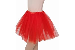 ASAHEL Tutus for Women Tulle Skirts 5 Layered Bubble Skirt Adult Tutu Halloween Costumes Classic Womens Kawaii Dress