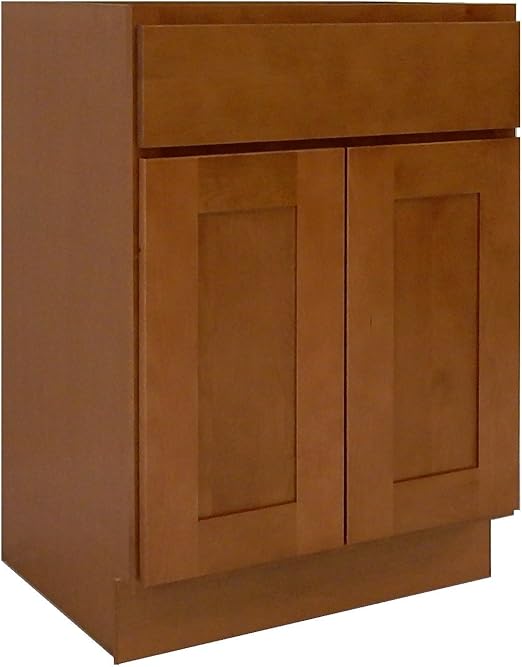 NGY Honey Shaker Vanity Maple Wood, 24" L