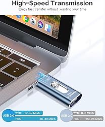 TEARMOS 128GB Photo Stick USB Memory Phone Flash