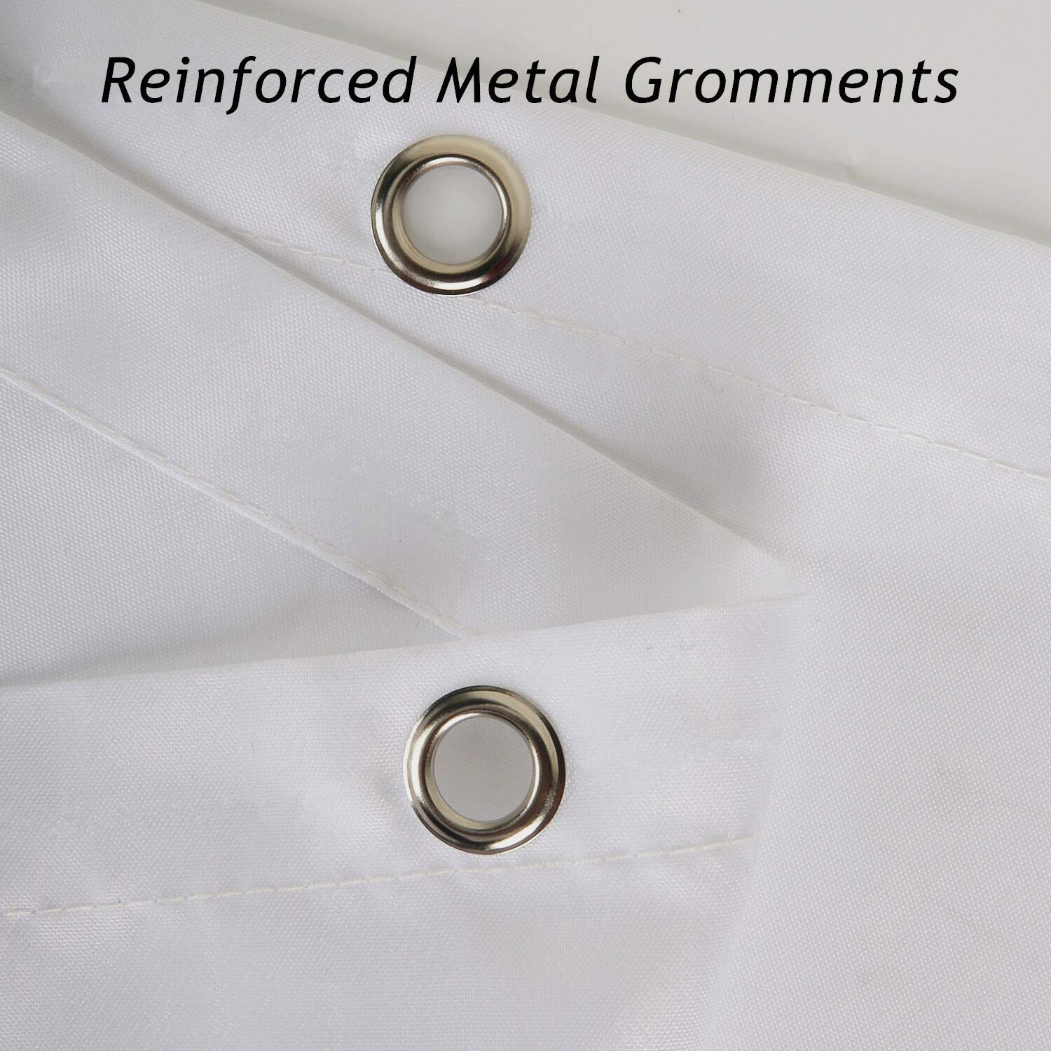 True Holiday Shower Curtain Fabric Polyester Waterproof Mildew Resistant Antibacterial Shower Curtain Liner with 12 Curtain Hooks 70.8\