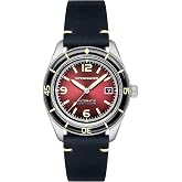 Spinnaker Fleuss Men's Automatic Dive Watch &ndash; Miyota 8215 Movement, 43mm Stainless Steel Case, 150m Water Resistant, Leather Strap, SP-5055