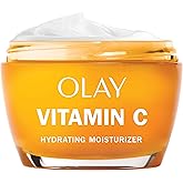Olay Vitamin C Face Moisturizer, Brightening Cream for Women, Instant Hydration, Evens Tone, Dark Spot & Hyperpigmentation Reduction, Glowing Skin Care - Niaciniamide, Lactic Acid, 1.7 Oz
