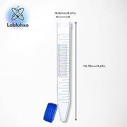Labfuhxo 15mL Conical Centrifuge Tubes, [25 Items/1