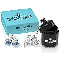 Eargasm High Fidelity Earplugs for Concerts Musicians Motorcycles Noise Sensitivity Conditions and More (Ear Plugs Come…