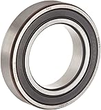 FAGBearings 6001-C-2HRS-C3 Single Row Deep Groove Ball Bearing, Double Sealed, Steel Cage, C3 Clearance, Metric, Metric, 12 mm ID, 28 mm OD, 8 mm Width, 32000rpm