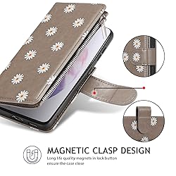 UEEBAI Wallet Case for iPhone XR, Premium Vintage