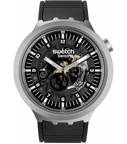 Amazon.com: Swatch Big Bold Irony Lacquered Unisex Watch Casual