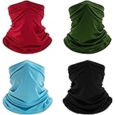 Ezovino Neck Gaiter Face Mask,Sun Cooling Scarf,Balaclava Bandana Cover for Men Women