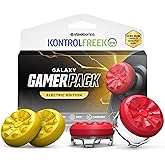 KontrolFreek Galaxy GamerPack – Electric Edition | Compatible with Nintendo Switch 2 | 4-Pack | Yellow and Red