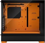 Fractal Design Pop Air RGB Orange Core ATX Mid Tower PC Case TG Side Panel view 3