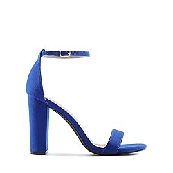 DREAM PAIRS Women's Hi-Chunk High Heel Pump