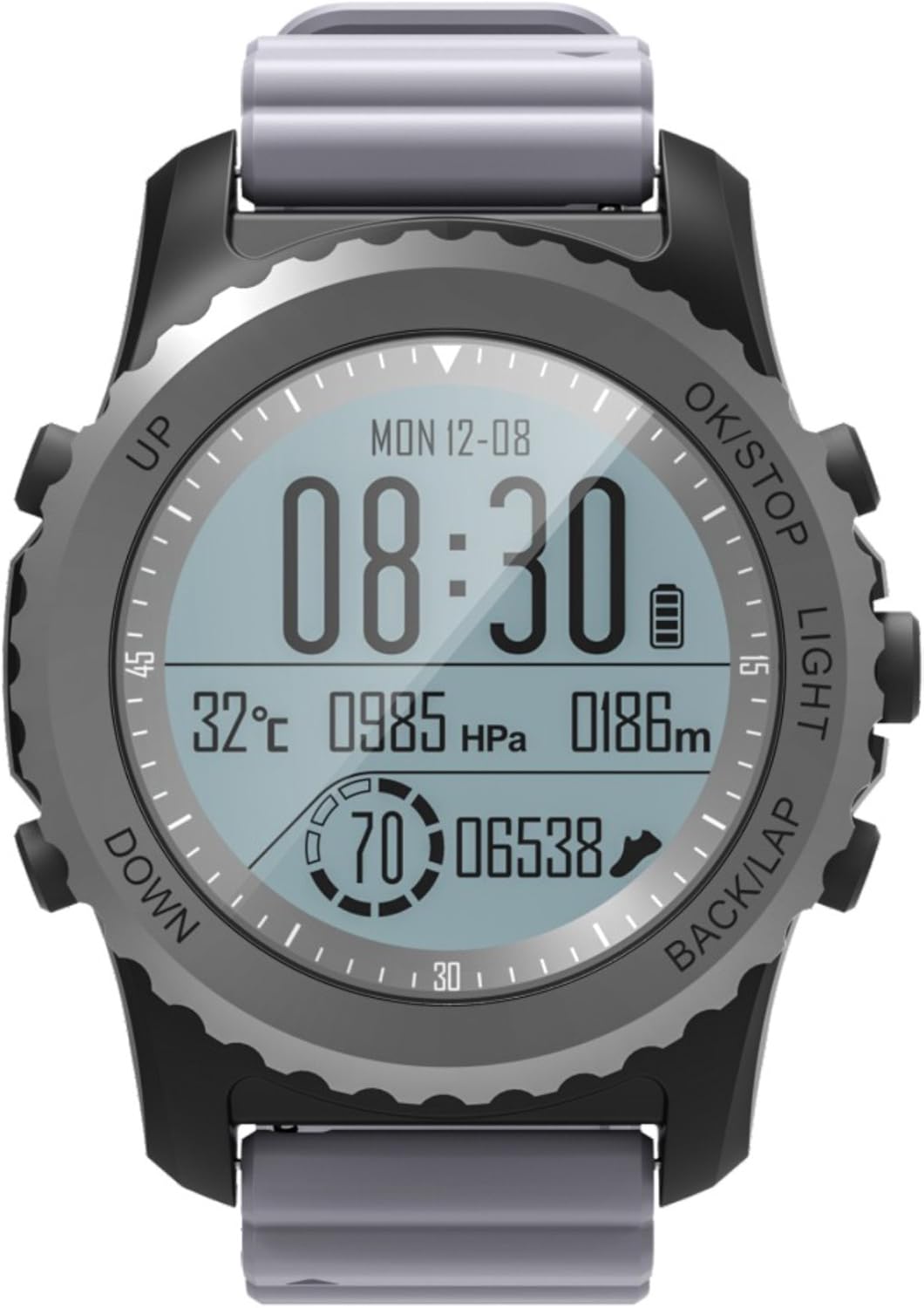 smart watch with altimeter & barometer