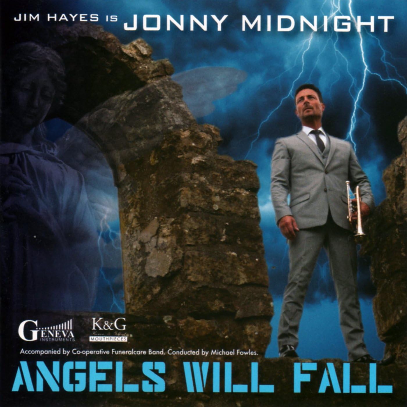 Angels Will Fall - Jonny Midnight (Jim Hayes) Music Album CD