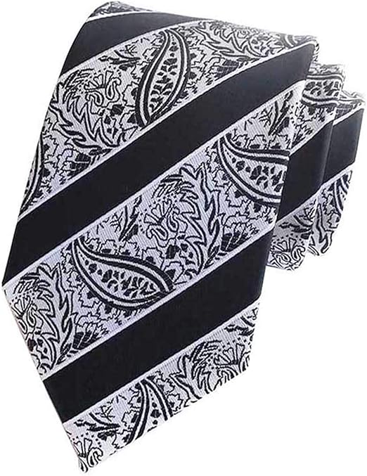 Amazon メンデンス Mendeng ネクタイ メンズ シルク ストライプ ブラック 無地 葬式 喪服 葬儀 ビジネス 冠婚葬祭 面接 黒 ネクタイ 通販