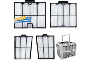 HENKGO Replace Part#9991467-R4 Ultra-Fine Filter Panels Compatible with Dolphin Robotic Pool Cleaners,Pleated Cartridge Filter Replacement for Dolphin S200,Proteus DX4,Active 20,Active 30,S300i,M600
