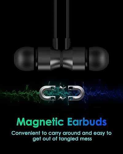 PALOVUE Lightning Headphones Earphones Earbuds in-Ear Magnetic MFi