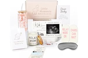 DAMCONME Pregnant Mom Gifts – Thoughtful Pregnancy Gift Box for Mom to Be – Relaxation and Memory Keepsake Set for Expecting Mothers, Ideal for Baby Shower, Maternity Celebration or Christmas Gift