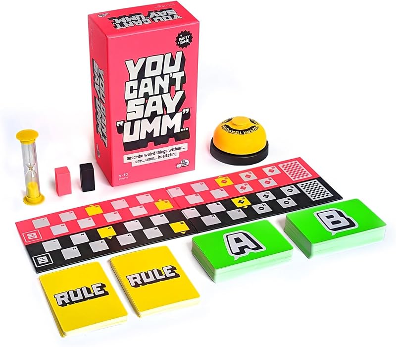 Big Potato You Can’t Say Umm Party Game – Family and Adult Word Game