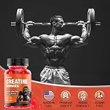 HOOLOO Creatine Gummies 5000 mg Monohydrate with 1000 mg BCAAs 60 Count view 3