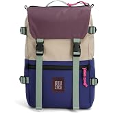 Topo Designs Rover Pack Classic Backpack, 1000D Nylon (Cobblestone/Aura) | Daily Daypack for Commutes, Travel, Hikes, Iconic Denver Design, About 20L Capacity, Laptop Sleeve, Compression Straps