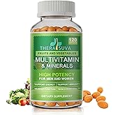 All Natural Multivitamins & Minerals + B Complex + Calcium + Magnesium + Zinc, 100% Vegan Sourced Whole Food Supplement, Complete Nutritional Support for Men & Women, 2 Month Supply, 120 Softgels