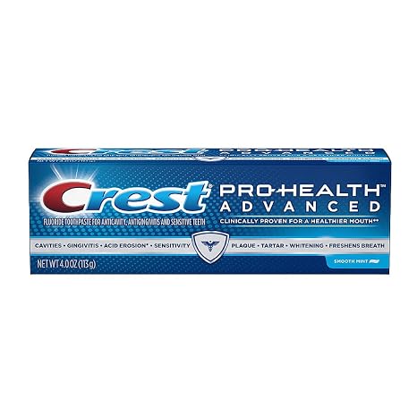 Crest Pro-health clinical gum protection toothpaste soothing smooth mint (037000281870)