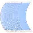 ColorYoung 36 Pieces Wig Tape for Lace Wigs Clear Waterproof Double Sided Wig Tape Strips for Toupee Lace Front Wig (C Contour)