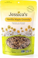 Jessica’s Vanilla Maple Granola - Handmade, Non-GMO, Gluten-Free, Whole Grain, 11oz