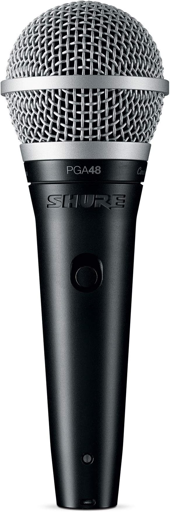Shure PGA48-XLR-E Dynamic Vocal Microphone with Cable and Stand Adapter