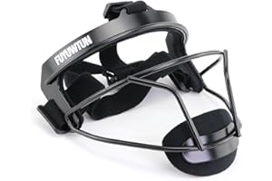 FUYUWTUN Softball Face Mask Lightweight Girls Softball Infielder's Face Shield Youth Protetctive Defensive Softball Fielder's