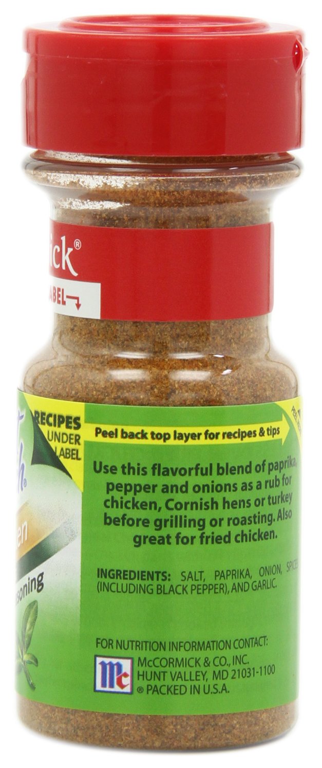 mccormick original chicken seasoning discontinued