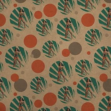 wonder woman wrapping paper