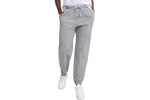 Hanes Womens Essential Jogger Pants, Drawstring Sweatpants for Women, 100% Cotton Jersey, 29"