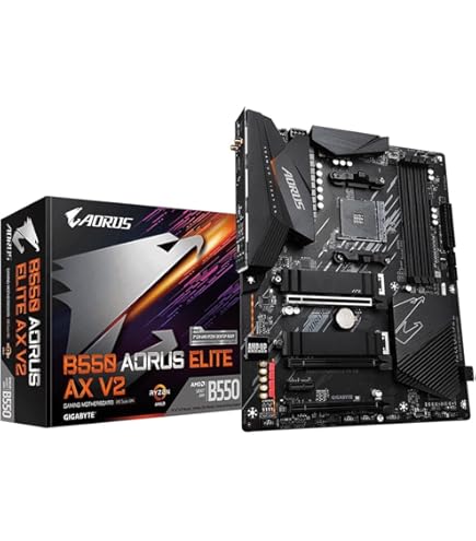 Amazon.com: Gigabyte B550 AORUS Elite AX (AMD Ryzen 5000/B550/ATX