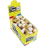 Chap-Ice | Premium and Traditional Lip Balm for Chapped, Dry, or Windburned Lips | Beeswax Pocket Size Display - 50 Mini Stic