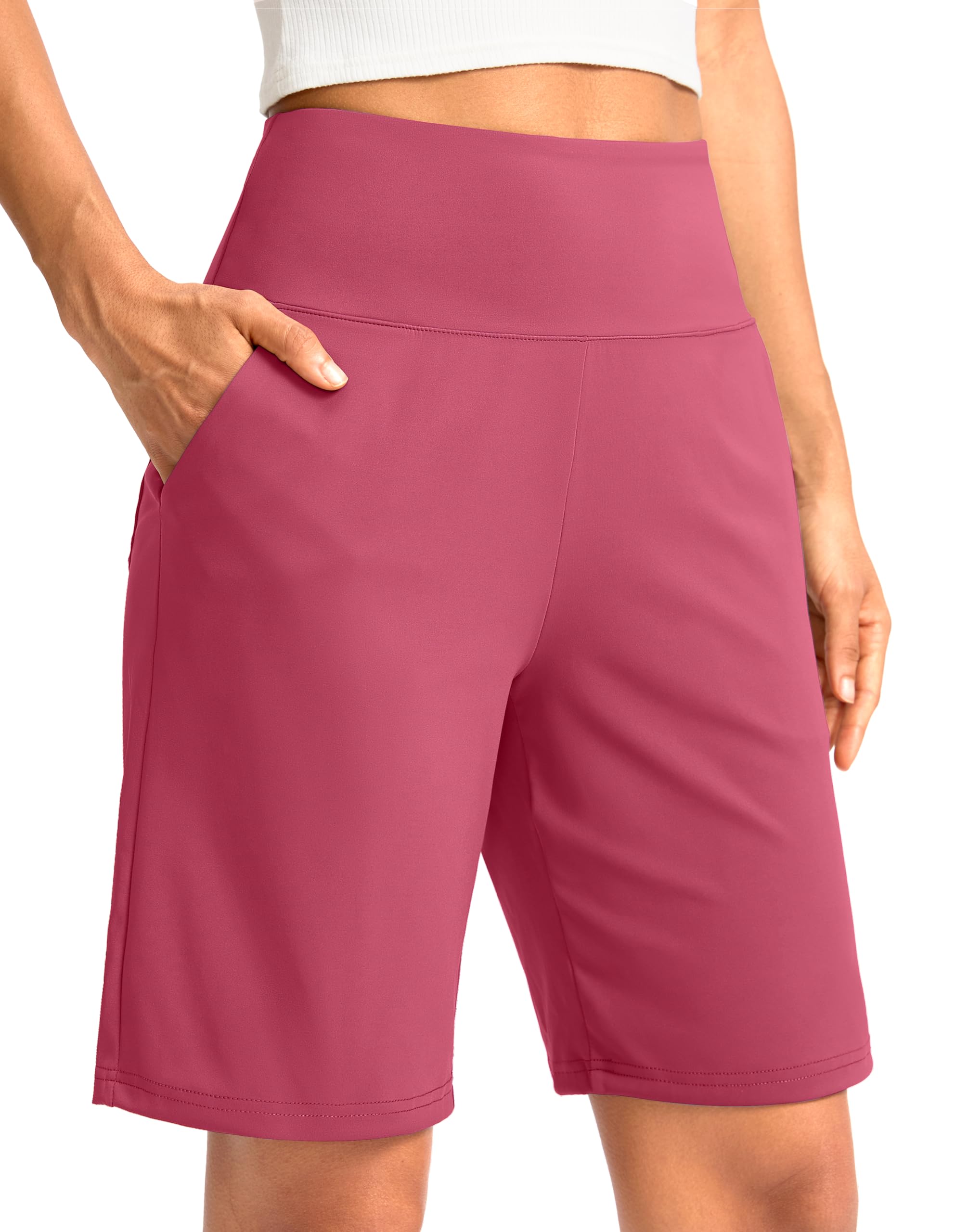 G Gradual Women's Bermuda Long Shorts with Pockets