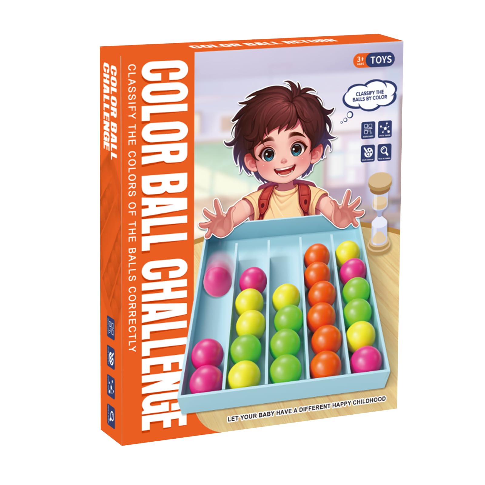Photo 1 of RAOVCUS Activities for Seniors with Alzheimers and Dementia, Sorting Games, Montessori Sensory Motor Aids for Elderly Patients Learning Color Sorting and Counting Fidget Gadgets Gift