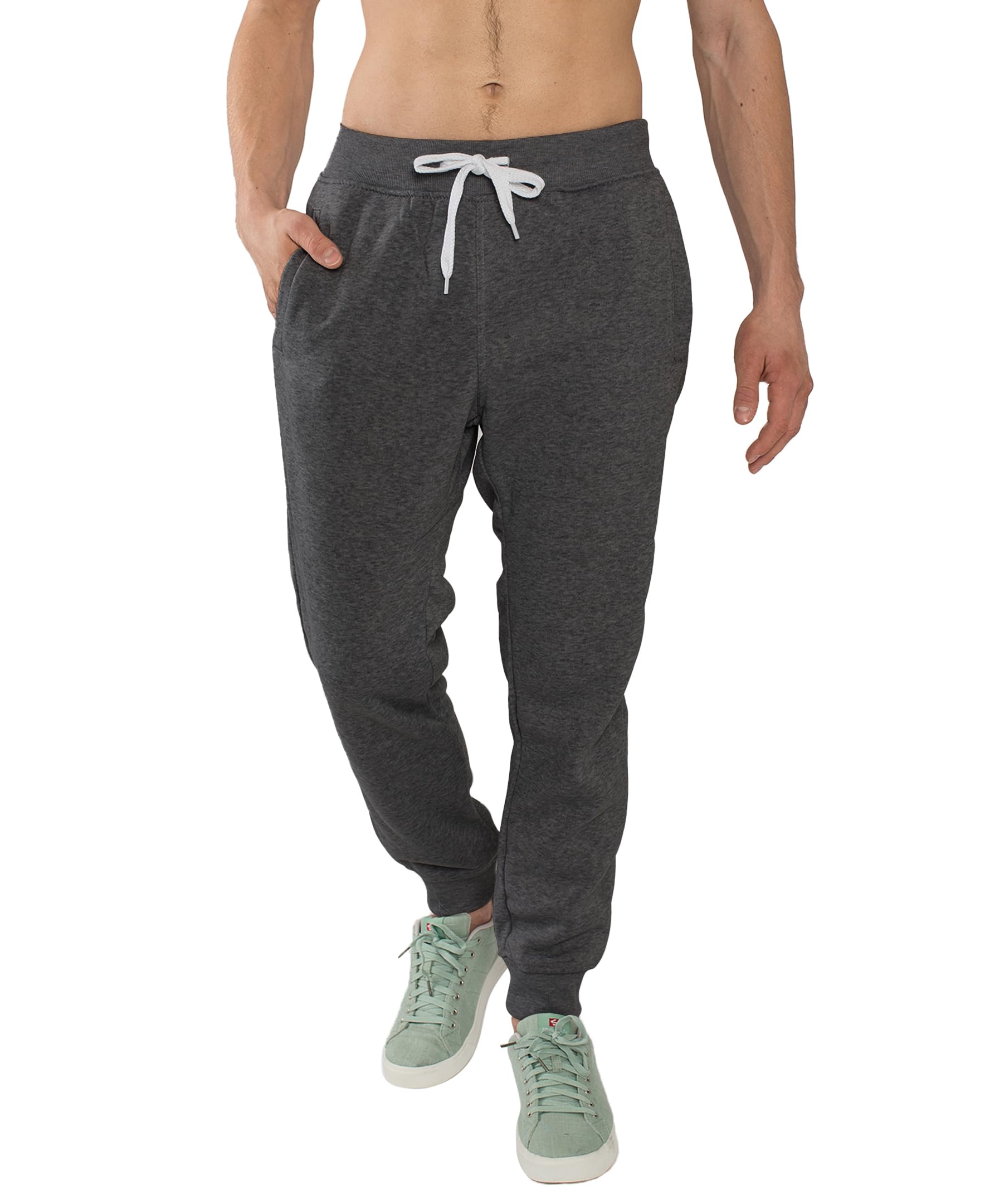 Southpole Mens 1570 Basic Active Fleece Jogger Sweatpants