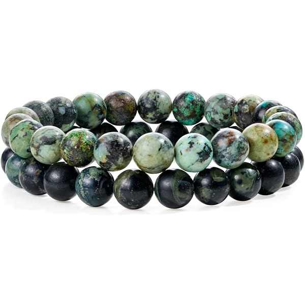3-Pack Natural Gemstone Bracelets For Women & Men - 8mm Stretch Beads, Healing Crystals, Unisex Gift Set