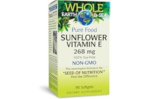 Natural Factors Sunflower Vitamin E 400 IU 90sg