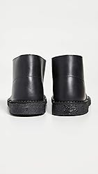 Clarks mens Desert Chukka Boot, Black Polished, 9.5