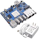 Orange Pi 5 Plus 16GB Rockchip RK3588 8 Core 64 Bit Single Board Computer, 2.4GHz Frequency Open Source Development Board Run Orange Pi OS, Android, Debian, Ubuntu (5 Plus 16GB+Supply)