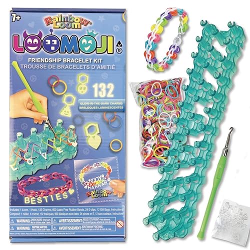 Rainbow Loom® Loomoji Kit Features Glow in The Dark Charms, New