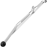 Synergee Lat Bar 48" &ndash; Wide and Narrow Grip Cable Attachment