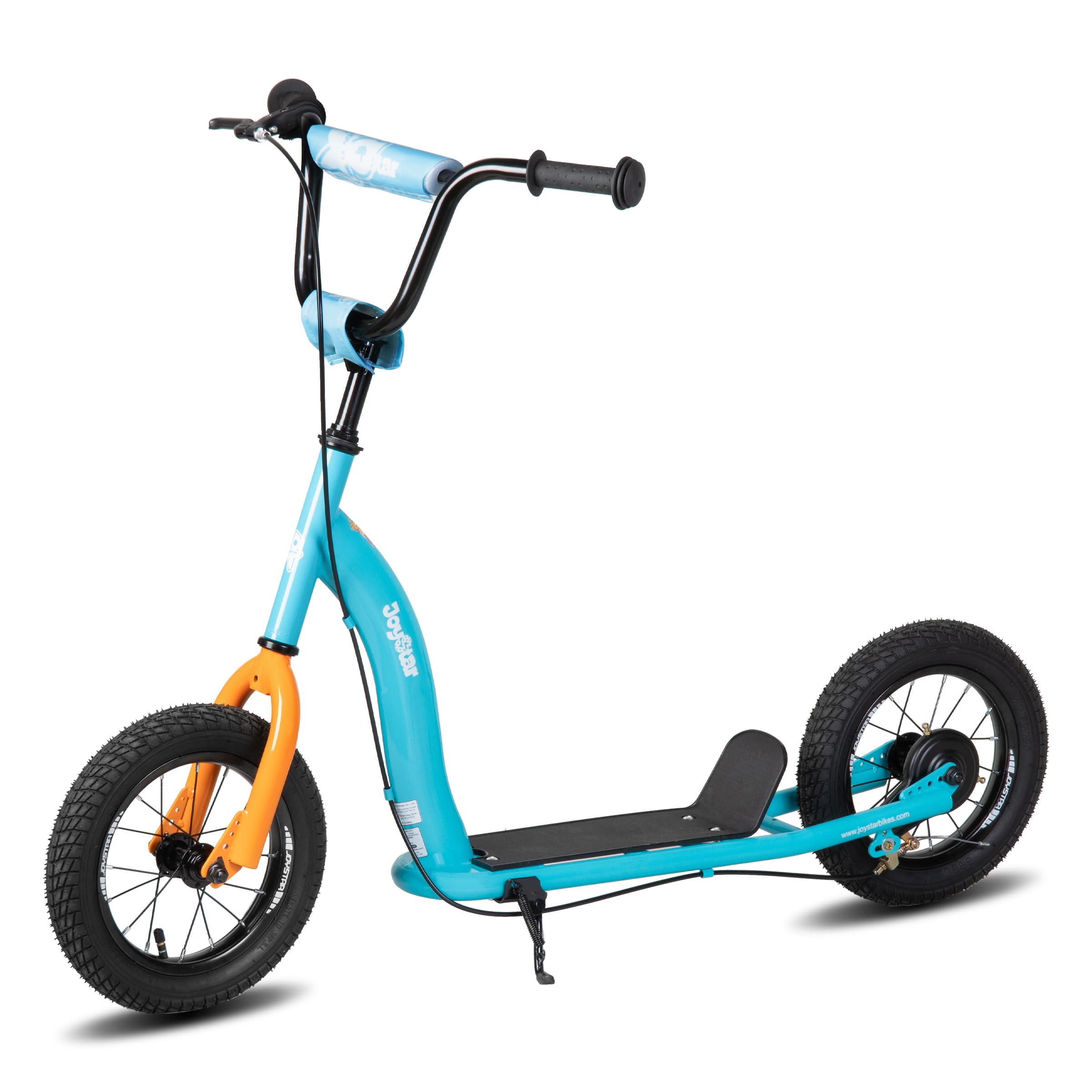 JOYSTAR Conway 12-inch kick scooter for children aged 5+, lightweight 12" children's scooter with adjustable handlebars, 2-wheel scooter for boys and girls, blue