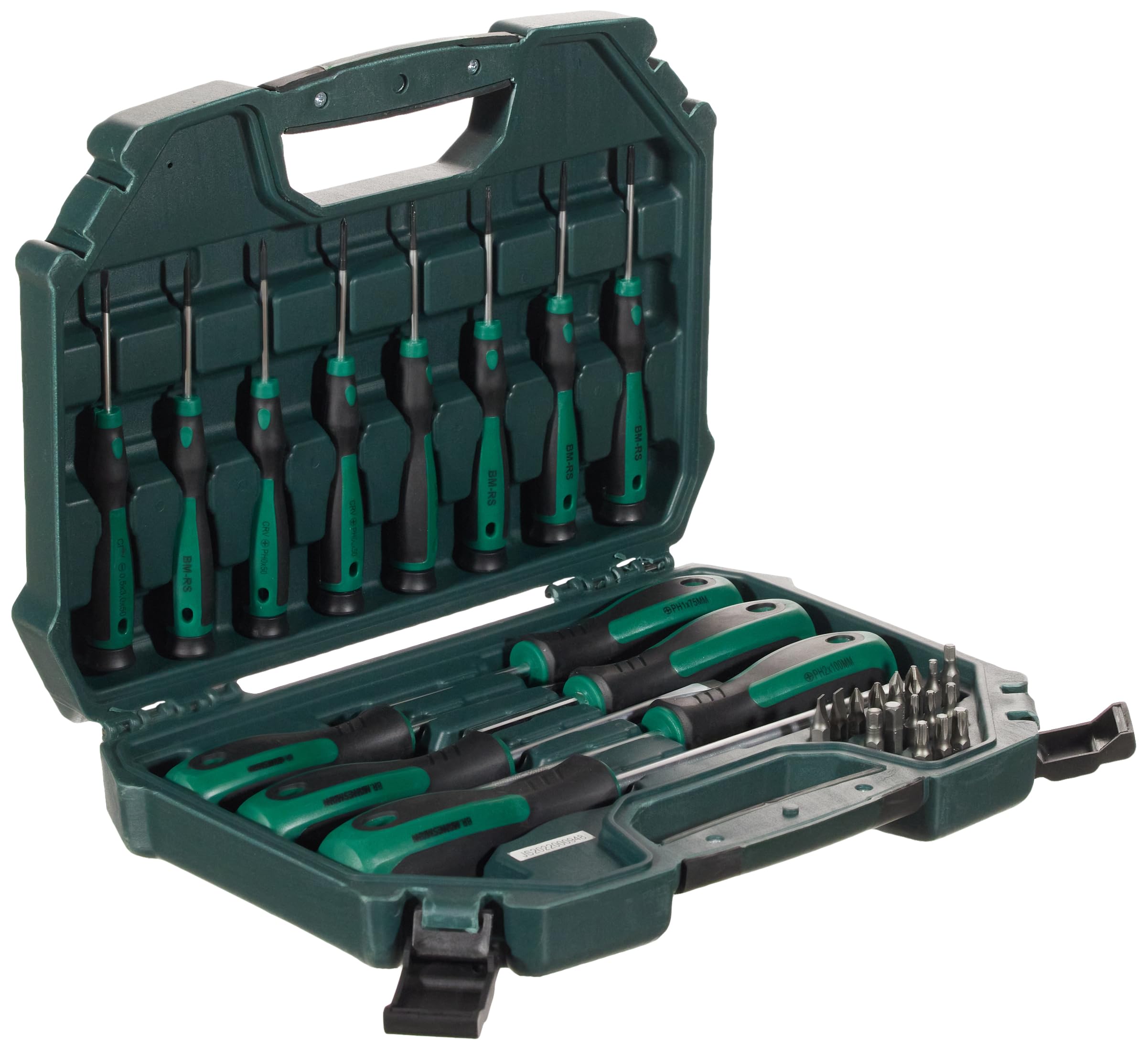 Brüder Mannesmann Tools M11820 Screw and Bit Set 30 Pieces