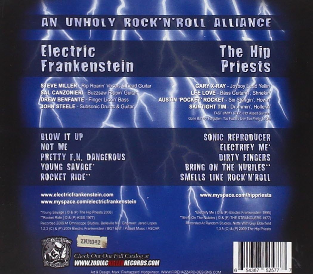Electric Frankenstein Vs. The Hip Priests - Image 3