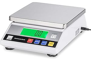 Bonvoisin Lab Scale 10kgx0.1g Counting Scale Digital Analytical Balance Accurate Electronic Scale CE Certification Laboratory Balance Precision Scale Jewelry Gold Scale (10kg, 0.1g)